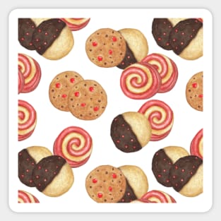 Cookies with Chocolate and Marmalade Sticker